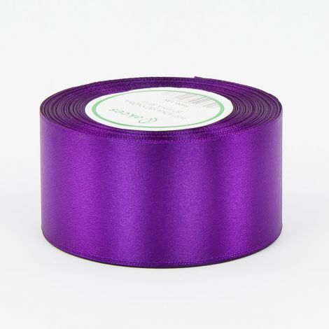 Wstążka satynowa Akces Fioletowa ciemna, 38mm x 33m